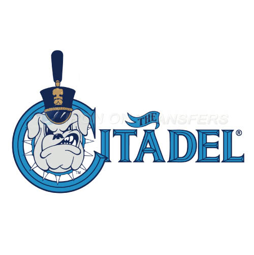 The Citadel Bulldogs Iron-on Stickers (Heat Transfers)NO.6570
